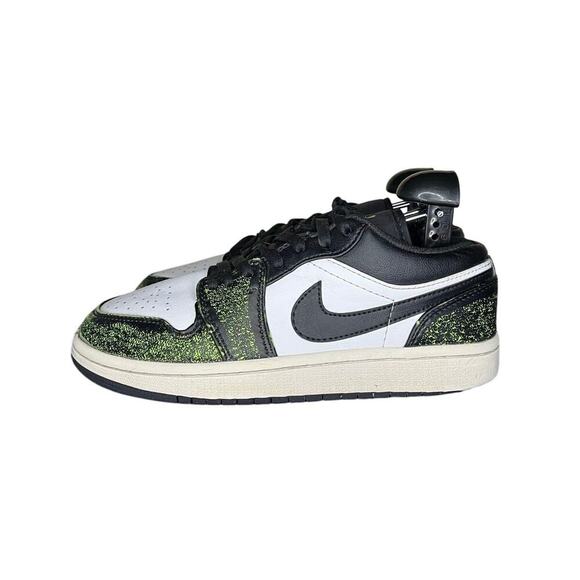 Jordan Other - Jordan‎ 1 Low Wear Away SE Grade School Electric Green Sneakers Size 4.5